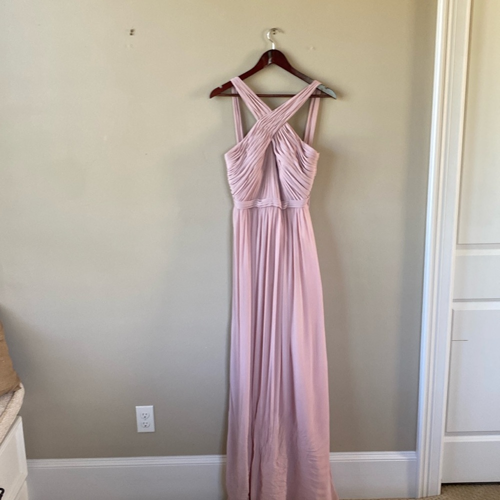 Dusty Pink Bridesmaid Dress
